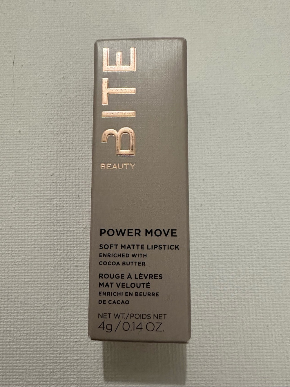 Bite Beauty Power Move Hydrating Soft Matte Lipstick in Juniper Neutral Pink NIB - Picture 4 of 9